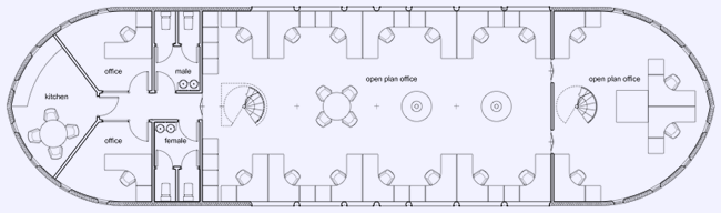 Barge Lower Plan