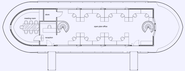 Barge Upper Plan